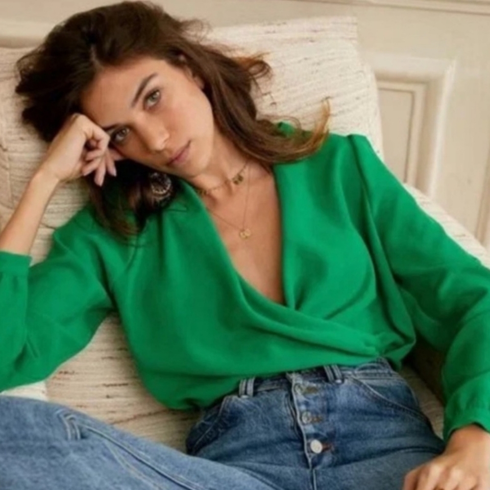 Sezane Abelia Blouse